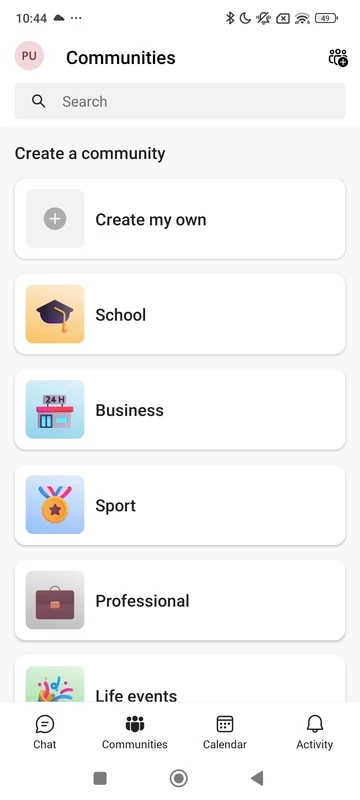 Microsoft Teams — screenshot 1
